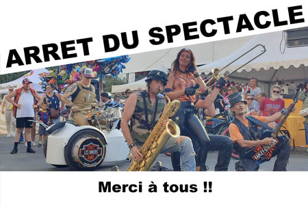 Spectacle de rue : Les Bikers